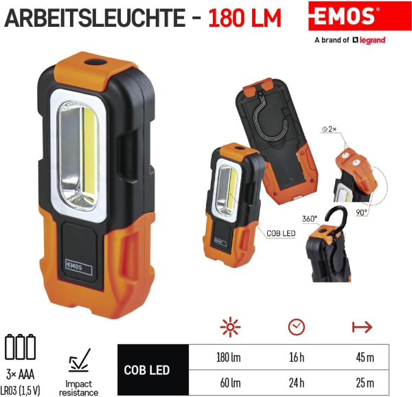 Linterna de trabajo LED