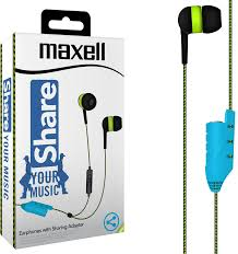 SHARE BLUE maxell
